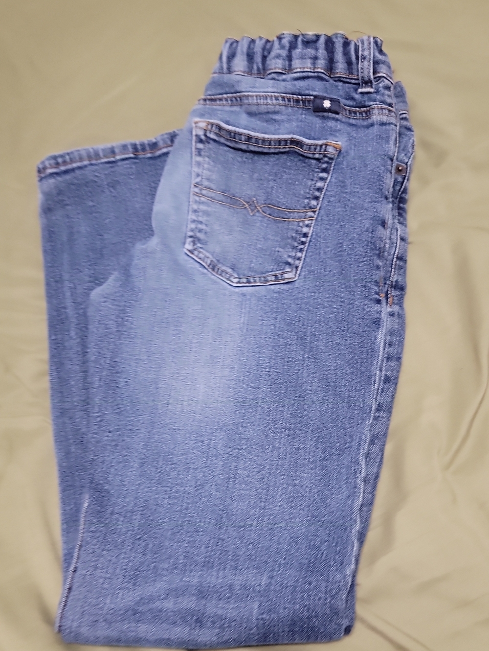 Lucky Brand Kids Blue Denim Jeans - Elastic Waist